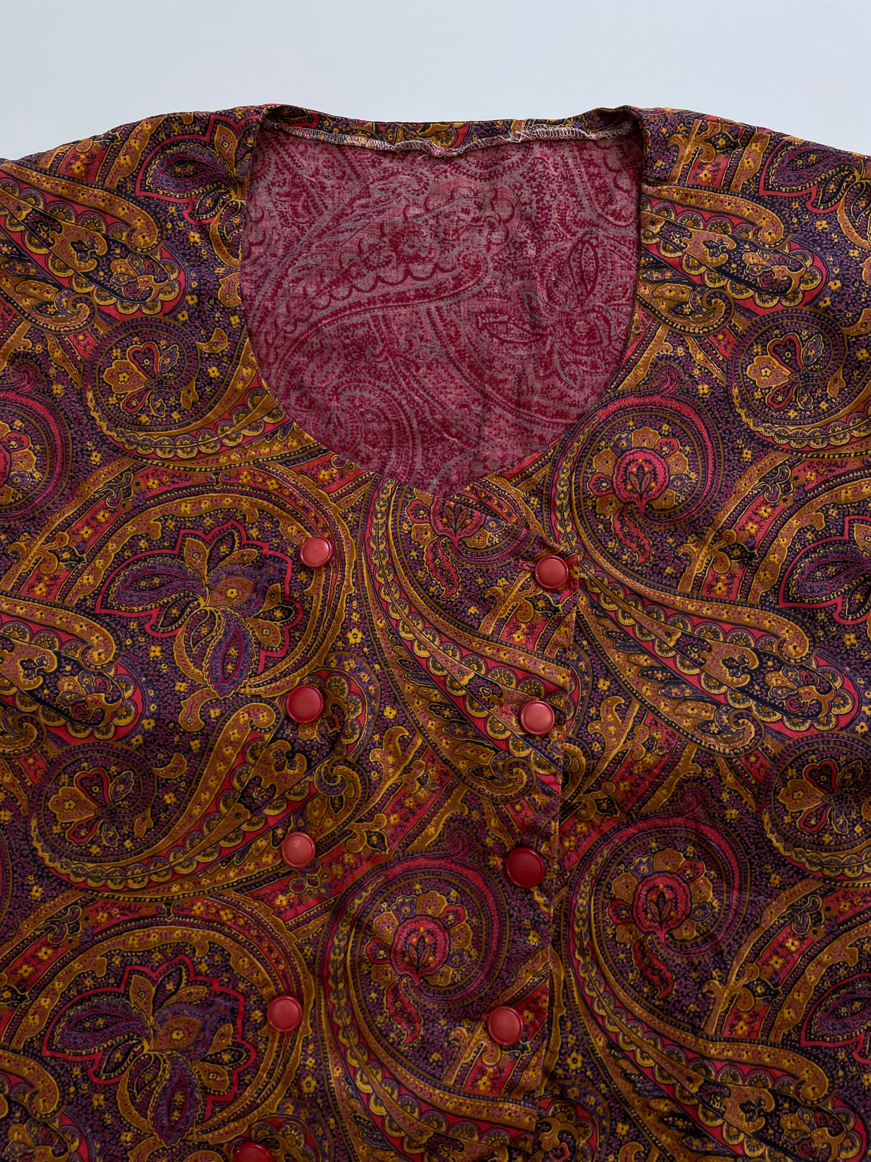 Paisley Waistcoat-Bust 44 - Image 3