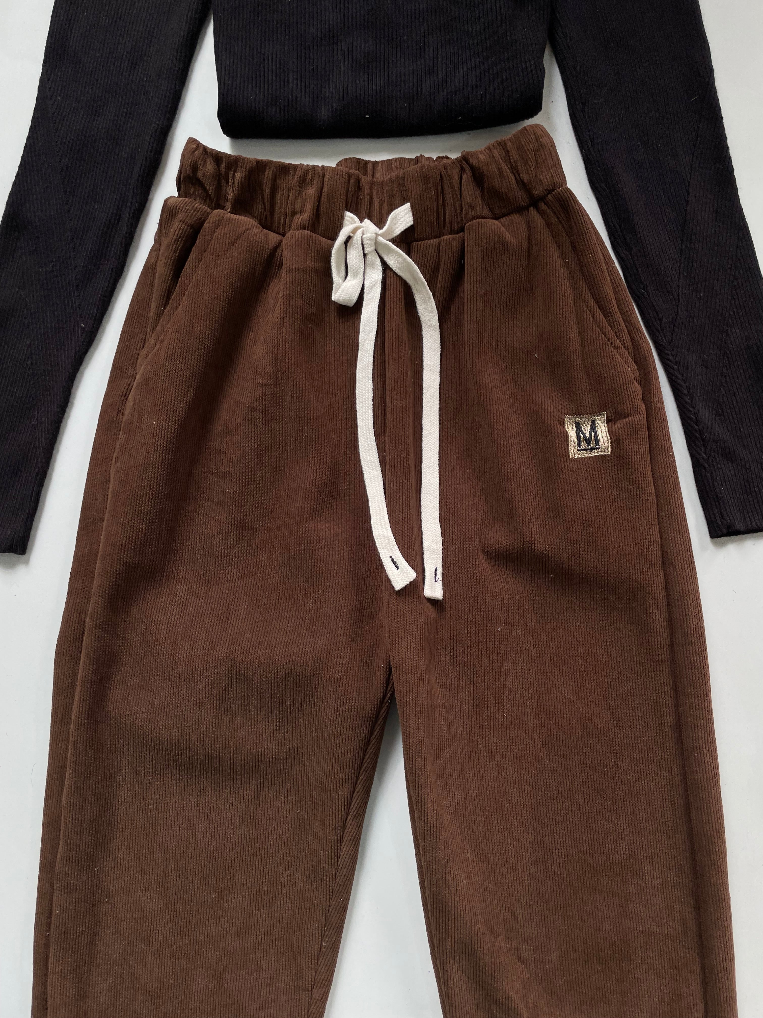 Inner Fleece Warm Corduroy Pants-Waist 24 to 26 - Image 2
