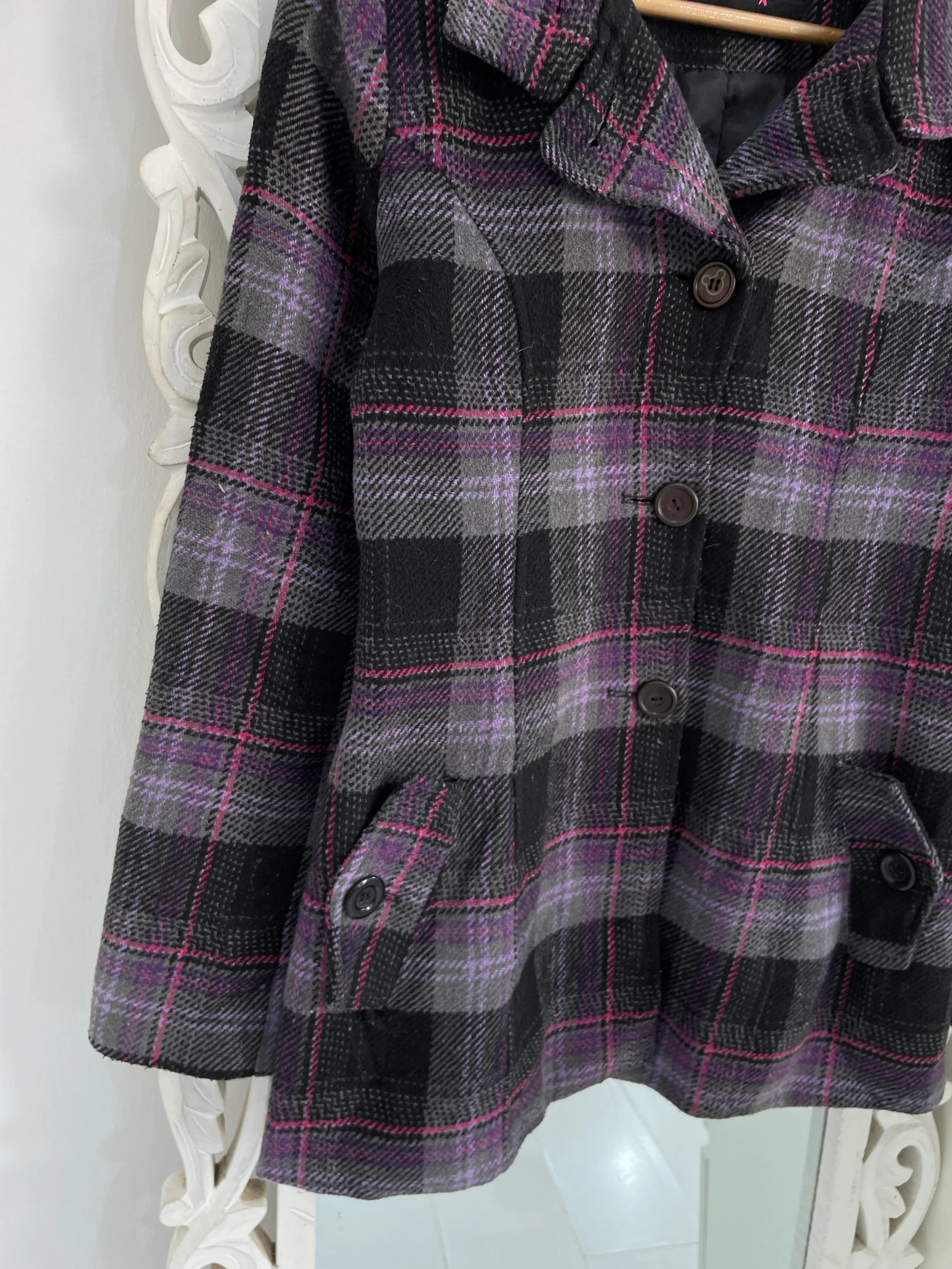 Say What Warm Tweed Blazer-Bust 34 - Image 3