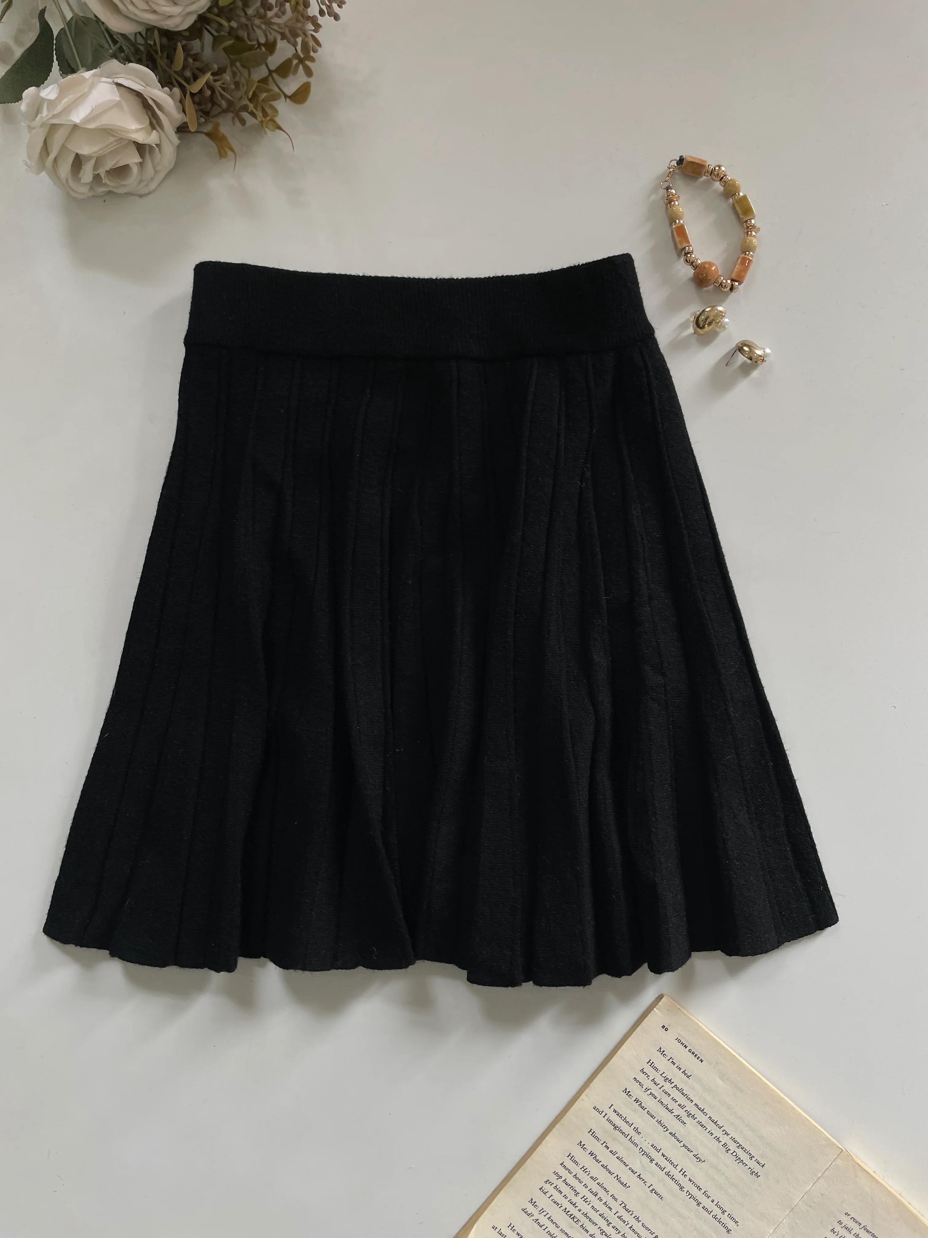 Warm Tweed Skirt-Waist 24 to 28