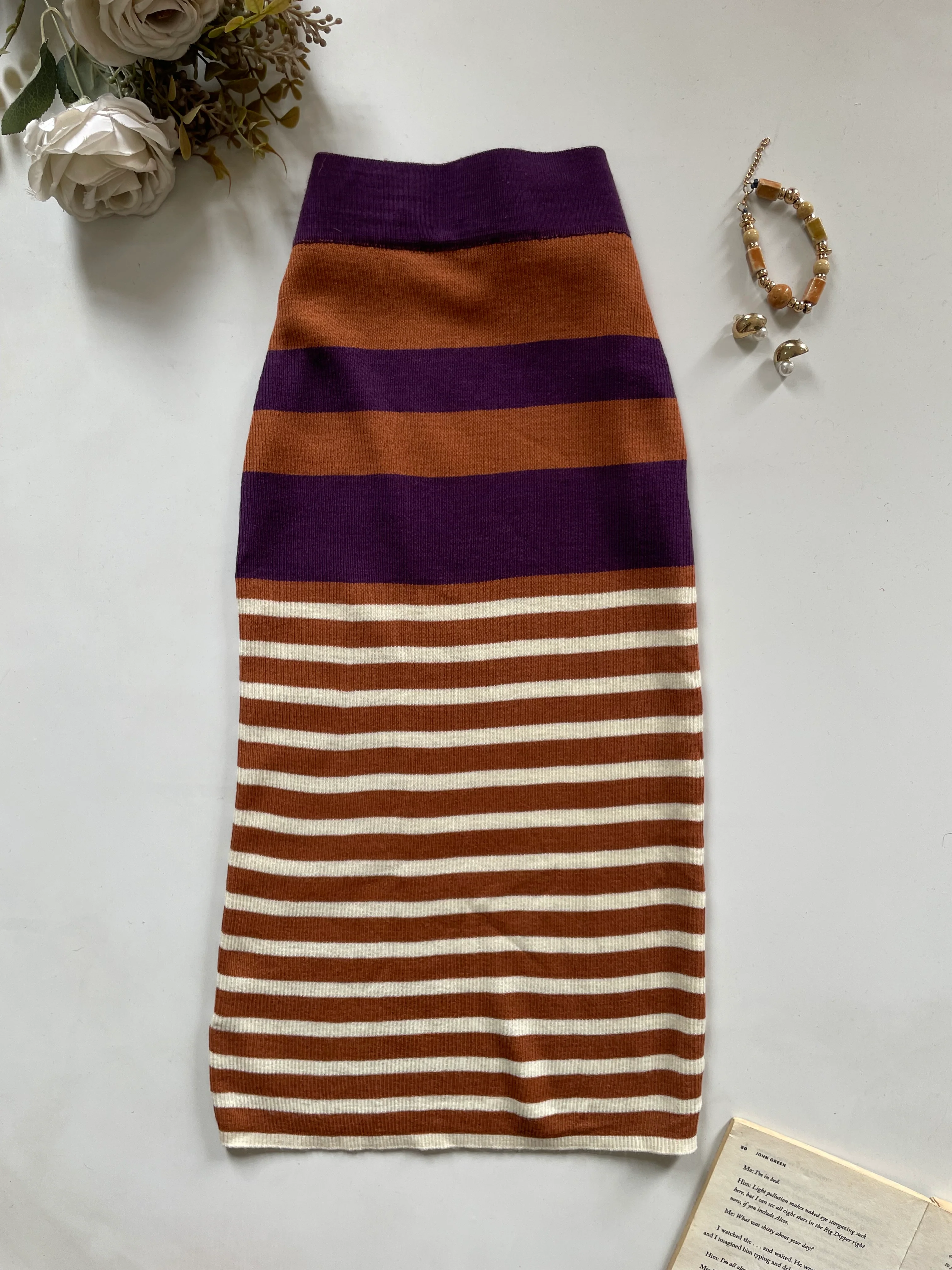Warm Tweed Skirt-Waist 28