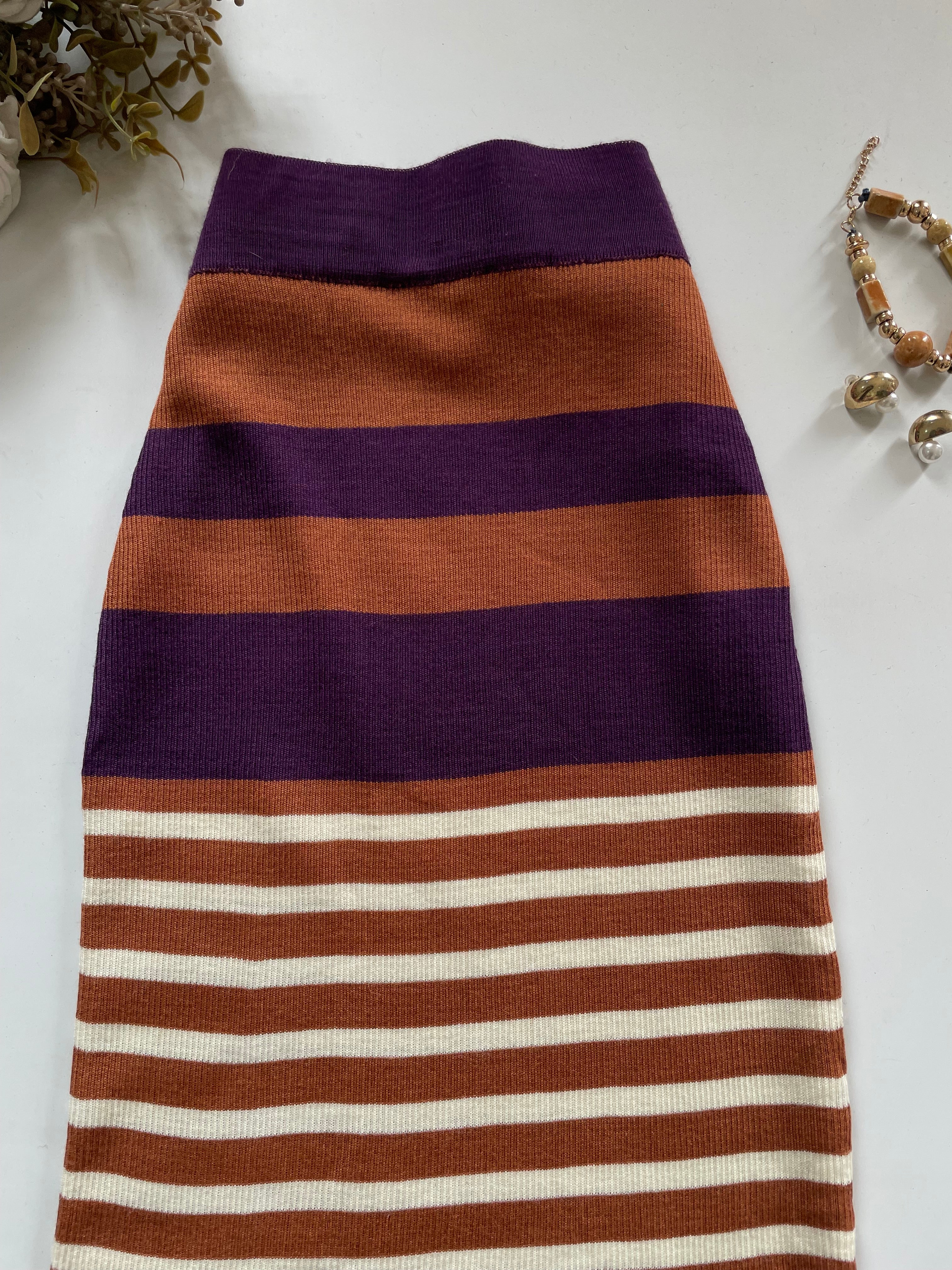 Warm Tweed Skirt-Waist 28 - Image 2