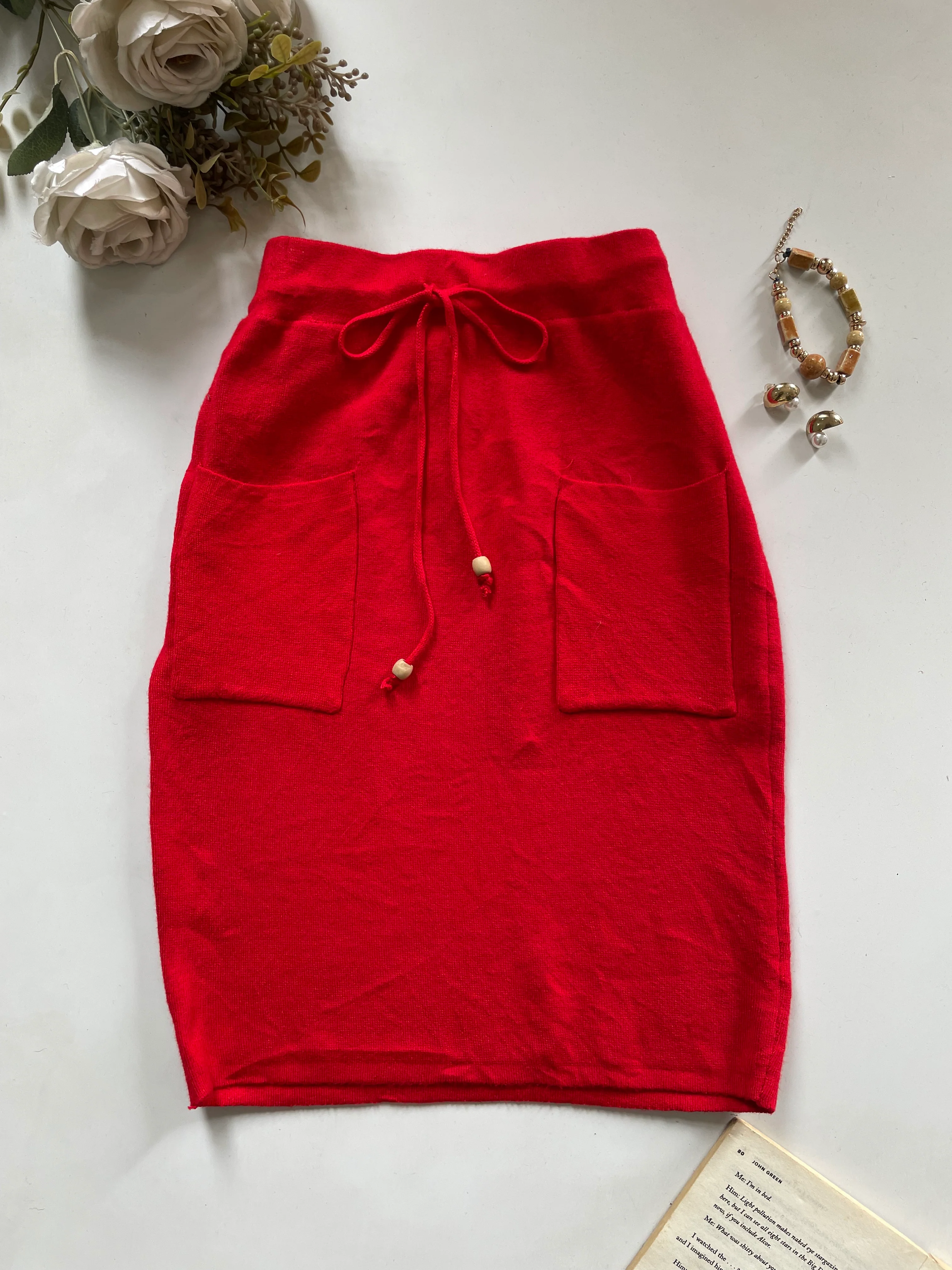 Warm Tweed Skirt-Waist 26 to 30