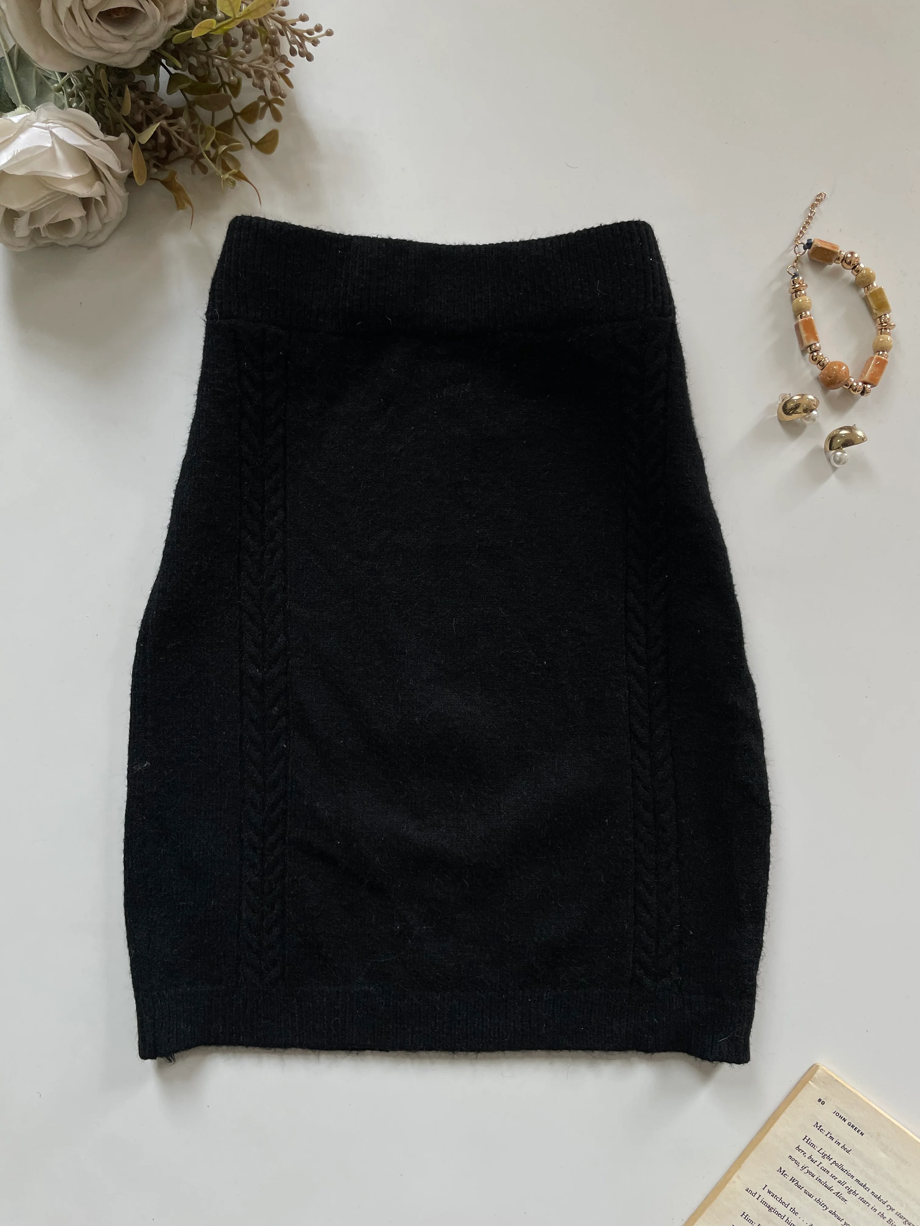 Warm Tweed Skirt-Waist 28 to 32