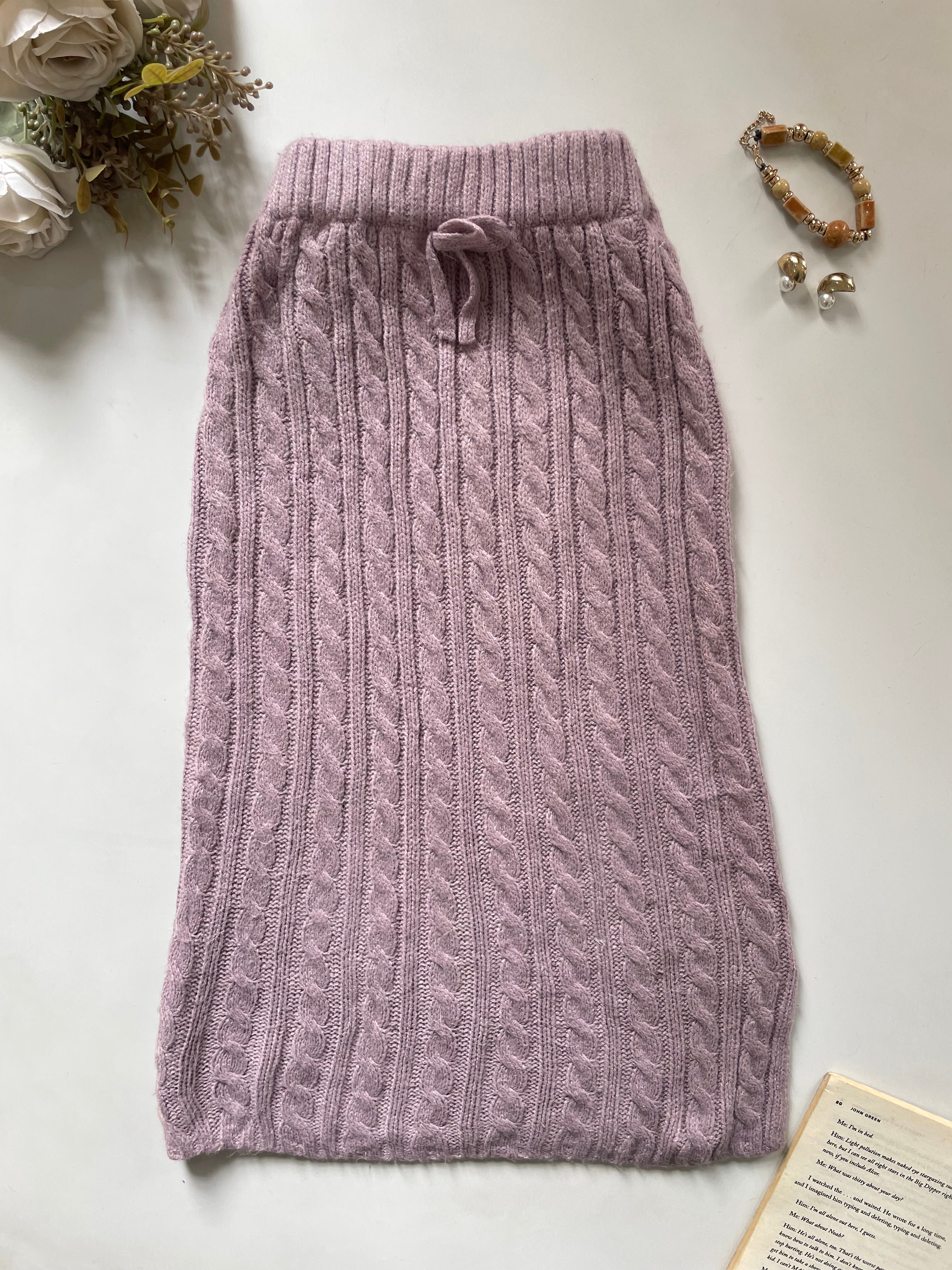 Warm Tweed Skirt-Waist 24 to 28
