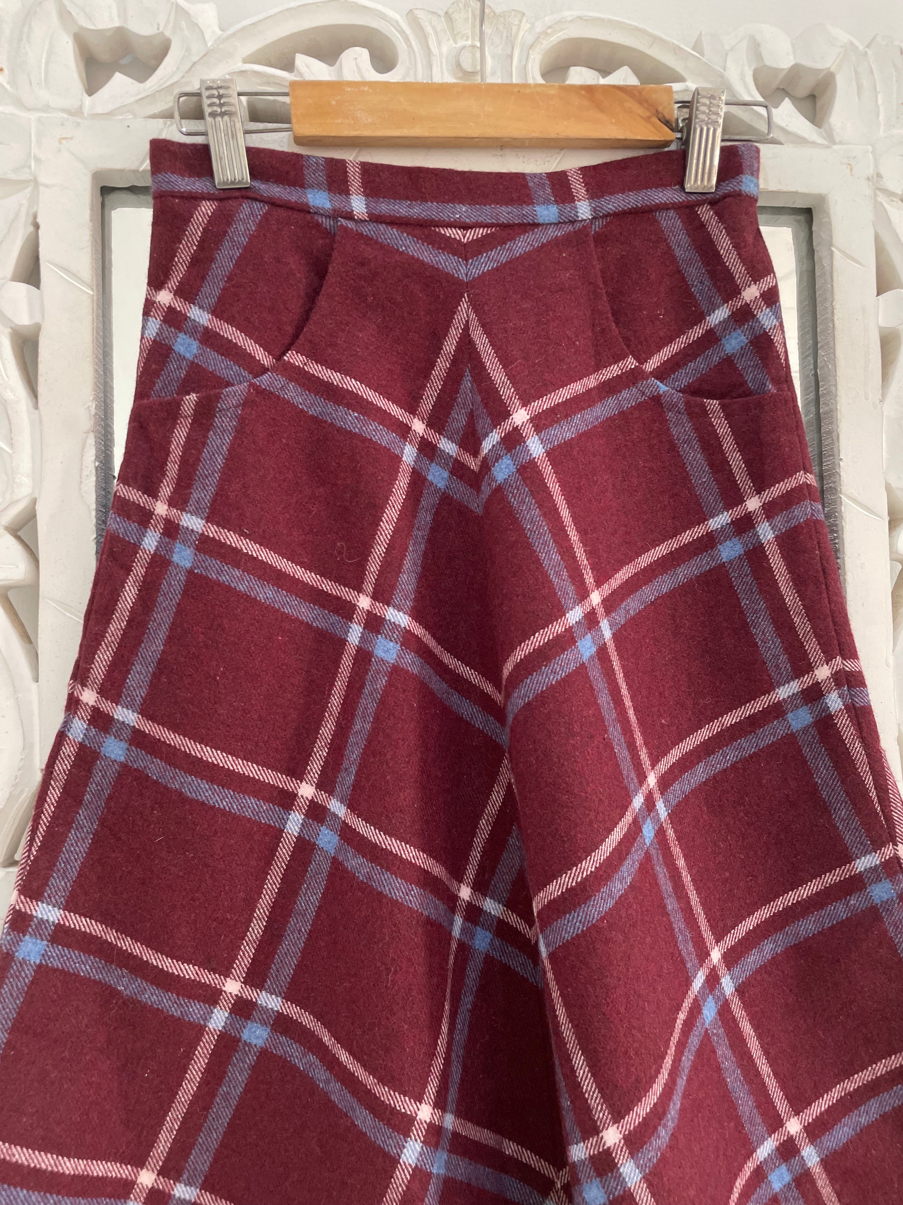 Warm Tweed Skirt-Waist 24 - Image 2